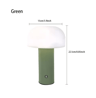 Rechargeable LED Mushroom Table Lamp With 3 Color Dimming 3