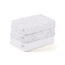 PureComfort 3 Pack Muslin Swaddle Blankets Soft Breathable Receiving Set 6