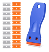SafeEdge Plastic Razor Blade Scraper Tool With Replaceable Blades 13