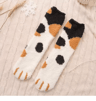 CozyPaws Women Winter Fuzzy Cat Paw Socks 8