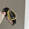 Scarlet Serpent Luxury Women Red Leather Strap Quartz Watch 4