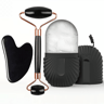 Facial Roller  Gua Sha Tool Set  Ice Face Roller For Cooling Lifting  Skin Tightening 0