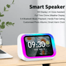 Smart Bluetooth 54 Speaker With Touch Screen Display And Alarm Clock 2