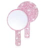 Diamond Handle Handheld Makeup Mirror Luxury Beauty Vanity Mirror For Salon And Travel 8