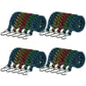 Heavy Duty Bungee Cords Set Elastic Luggage Straps With Hooks 8