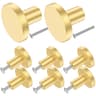 Solid Brass Cabinet Knobs Antique Style Drawer Pull Handles 6