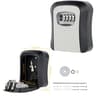 Wall Mounted Key Lock Box With Combination Code Secure Outdoor Key Storage 10