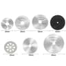 Mini Circular Saw Blade Set For Rotary Tools Metal Cutting Grinding And Sanding Kit 6
