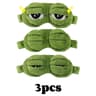 3D Frog Sleep Mask Soft Eye Mask For Travel And Deep Sleep 8