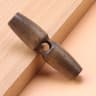 Wooden Horn Toggle Buttons Set Coat Sewing Buttons DIY Clothing Accessories 10