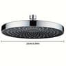 High Pressure Rainfall Shower Head Large Flow Bathroom Sprayer 8