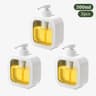 Transparent Soap Dispenser Bottle Refillable Lotion Pump Container 8
