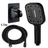 High Pressure 3 Mode Rainfall Shower Head Large Panel Bathroom Set 9