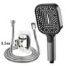 High Pressure 3 Mode Rainfall Shower Head Large Panel Bathroom Set 13
