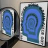 Modern Abstract Blue Wave Poster Wall Art For Home And Cafe Decor 25
