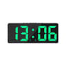 Smart LED Mirror Alarm Clock With Voice Control And Night Mode Display 8
