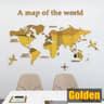 3D Acrylic World Map Wall Sticker Modern Wall Decor 10