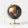 Retro World Globe Educational Desk Decor World Map Globe 7