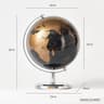 Retro World Globe Educational Desk Decor World Map Globe 8