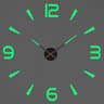 Modern DIY 3D Wall Clock Large Acrylic Mirror Stickers For Home Decor 14