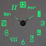 Modern DIY 3D Wall Clock Large Acrylic Mirror Stickers For Home Decor 6