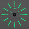 Modern DIY 3D Wall Clock Large Acrylic Mirror Stickers For Home Decor 10
