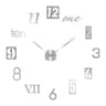 Modern DIY 3D Wall Clock Large Acrylic Mirror Stickers For Home Decor 22