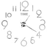 Modern DIY 3D Wall Clock Large Acrylic Mirror Stickers For Home Decor 25