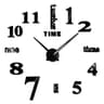 Modern DIY 3D Wall Clock Large Acrylic Mirror Stickers For Home Decor 29