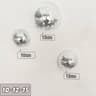 Half Disco Ball Wall Mirror Decor Metallic Reflective Art For Modern Interiors 8