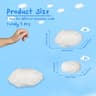 Dreamy Floating Cloud Ceiling Decor Set 3D Artificial Cloud Room Decoration 7