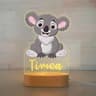 Personalized Kids Night Light Custom Name Animal Acrylic Lamp 13