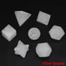 Sacred Geometry Crystal Set Platonic Solid Healing Stones For Chakra Balance And Energy Alignment 7