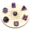 Sacred Geometry Crystal Set Platonic Solid Healing Stones For Chakra Balance And Energy Alignment 13