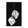 Black And White 8 Ball Canvas Wall Art Billiards Theme Poster For Modern Home Decor 6