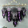 Boho Macrame Dream Catcher Set Wall Hanging Nursery Decor 12