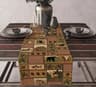 Aztec Boho Linen Table Runner Geometric Tribal Dining Table Decor 8