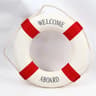 Nautical Life Buoy Wall Decor Beach Style Welcome Hanging 7