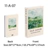 Van Gogh Monet Decorative Book Storage Box Coffee Table Art Decor 24