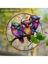 Colorful Owl Hanging Light Decorative Pendant Animal Home Decor 11