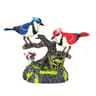 Acrylic Bird Figurine Colorful Desktop Decor Modern Animal Ornament 7