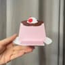 Kawaii Pudding Figurine Set Cute Anime Shelf Decor Display 7