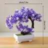 Mini Artificial Bonsai Tree Plant For Tabletop Home Decor 6