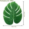 Artificial Tropical Palm Leaves Decor Set For Party Jungle Theme Styling 8