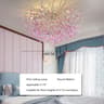 Luxury Crystal Branch Chandelier Modern Teardrop Ceiling Light For Living Room Dining Space 16