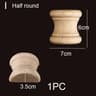 Roman Style Wood Column Cap Decorative Carved Applique For Furniture And Cabinet Upgrade 22