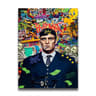 80s Gangster Graffiti Canvas Wall Art Retro Street Style Poster For Room Decor 12