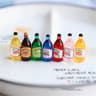 Mini Beer Glass Dollhouse Accessories Set Resin Miniature Cups For DIY Decor 14
