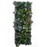Artificial Grass Wall Panel With Rose Decor Greenery Wall Mat 6