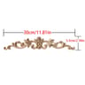 Carved Wood Corner Strip Applique Decorative Furniture Trim 15